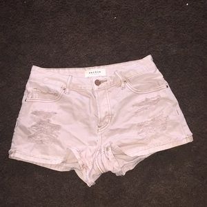 Light pink pacsun shorts